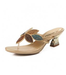 Women's Shoes Leatherette Spring / Summer Fashion Boots Sandals