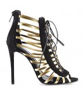 Women's Shoes Fleece Spring / Summer / Fall Sandals Stiletto Heel Peep