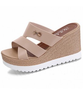 Women's Shoes PU(Polyurethane) Summer Comfort Sandals