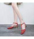 Women's Shoes Rubber / EVA Summer T-Strap Sandals