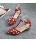 Women's Shoes Rubber / EVA Summer T-Strap Sandals