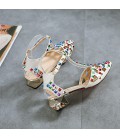 Women's Shoes Rubber / EVA Summer T-Strap Sandals