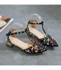 Women's Shoes Rubber / EVA Summer T-Strap Sandals