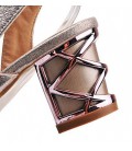 Women's Shoes Glitter / Customized Materials / Leatherette Spring / Summer / Fall Comfort / Novelty Sandals