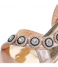 Women's Shoes Glitter / Customized Materials / Leatherette Spring / Summer / Fall Comfort / Novelty Sandals