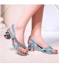 Women's Shoes Glitter / Customized Materials / Leatherette Spring / Summer / Fall Comfort / Novelty Sandals